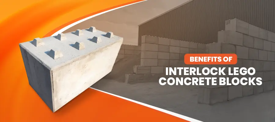 Benefits interlock Lego concrete blocks